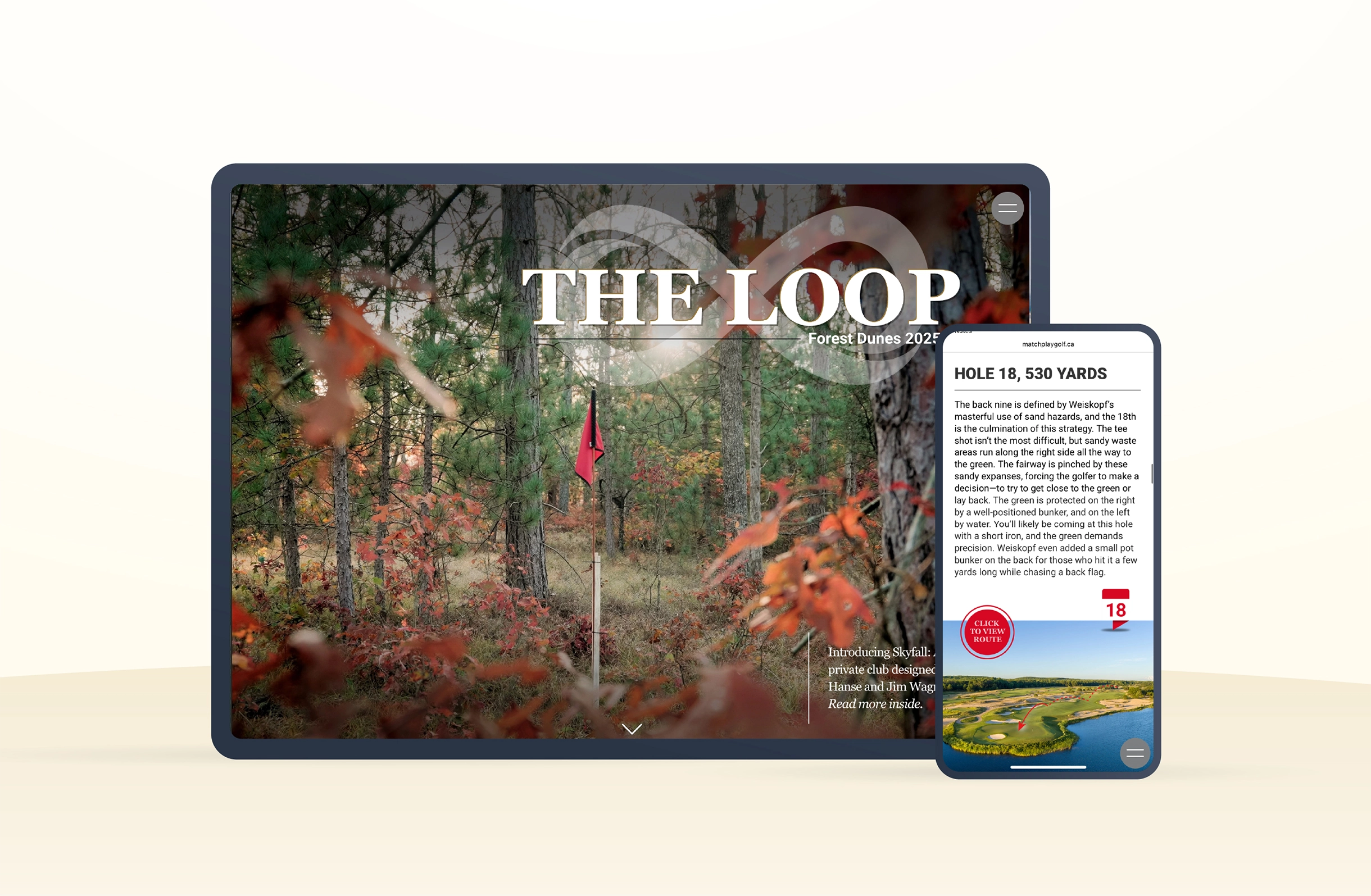 The Loop, an exciting magazine keeping Forest Dunes members 'in the loop'